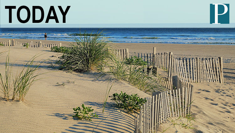 Mostly sunny